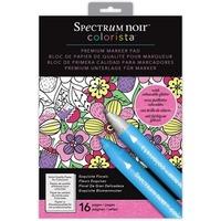 Spectrum Noir Colorista A4 Marker Pad - Exquisite Florals