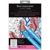 Spectrum Noir Colorista A4 Marker Pad - Under the Sea