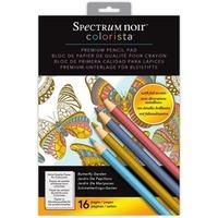 Spectrum Noir Colorista A4 Pencil Pad - Butterfly Garden