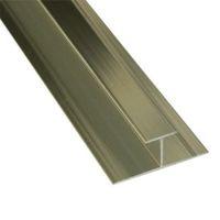 Splashwall Gold Shower Panelling Straight H Joint (L)2.42m