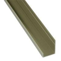 splashwall gold shower panelling end cap l242m