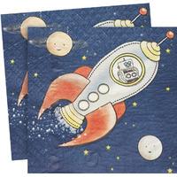 Space Adventure Party Paper Napkins