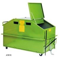 Split Tidy Bin / Skip 0.5 cubic metre capacity each side