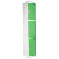 spectrum locker 300 x 300 3 compartment 3 door