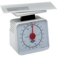 Spring scale WEDO Weight range 1 kg Readability 10 g White