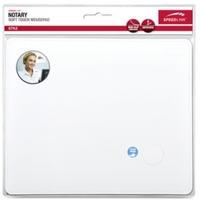 SPEEDLINK Notary Soft Touch Leather Style Mousepad, White SL-6243-LWT