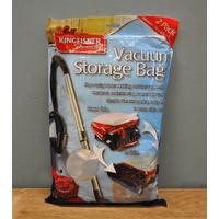Space Saving Vacuum Bags Medium 70cm x 90cm (Pack of 2) by Kingfisher