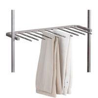 Spacepro Aura Silver Trouser Rack