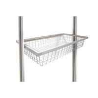 Spacepro Relax Silver Relax Sliding Wire Basket Kit (W)900mm