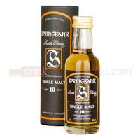 Springbank 10 Year Whisky 5cl Miniature