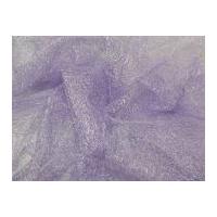 Spider Tulle Netting Fabric Lilac