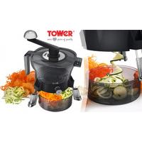 spudnik vegetable spiralizer by tower