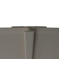 splashwall fawn colour co ordinated pvc trim l2440mm t4mm