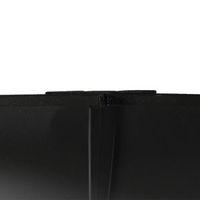 Splashwall Black Colour Co-Ordinated PVC Trim (L)2440mm (T)4mm