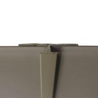 Splashwall Hessian Colour Co-Ordinated PVC Trim (L)2440mm (T)4mm