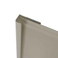 Splashwall Ivory Colour Co-Ordinated PVC Trim (L)2440mm (T)4mm