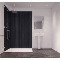 splashwall metallic single shower panel l2420mm w585mm t11mm