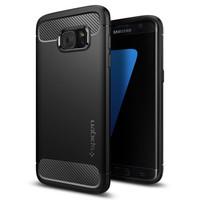 spigen sgp rugged armor case for galaxy s7 edge black