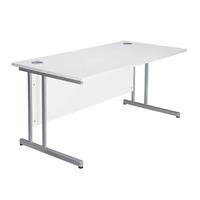 Spectrum Cantilever Rectangular Desk 1600mm