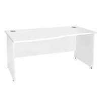 Spectrum Panel End Wave Desk 1600mm Right