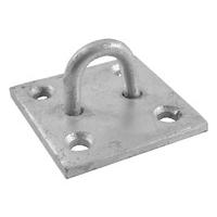 spelter galvanised staple on plate 35x50mm