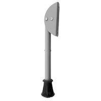 Sprung Door or Gate Stop Grey 150mm