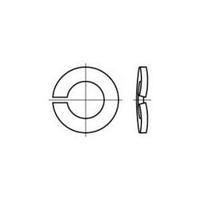 Split lock rings Inside diameter: 6.1 mm DIN 128 Spring steel zinc plated 100 pc(s) TOOLCRAFT 105825