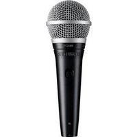 Speech microphone Shure PGA48 QTR Transfer type:Corded incl. cable, incl. clip, Steel enclosure, Switch
