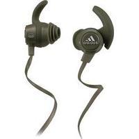 Sports Headphone Monster Adidas Response UCT In-ear Headset, Sweat-resistant Olive