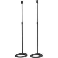 Speaker stand Rigid Max. distance to floor/ceiling: 121 cm SpeaKa Professional Black 1 pair