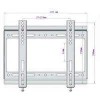 speaka professional slim fix lcd led and plasma tv wall mount bracket