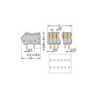 Spring-loaded terminal 0.50 mm² Number of pins 4 218-504 WAGO Grey 1 pc(s)