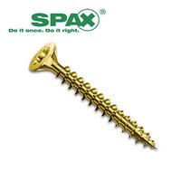 SPAX T-STAR Plus Screw Zinc Yellow Passivated 4.5 x 50mm BOX 200