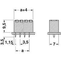 Spring-loaded terminal Number of pins 4 FK-MPT 0, 5/ 4-3, 5 Phoenix Contact Green 1 pc(s)