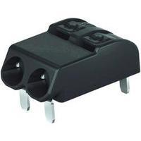 Spring-loaded terminal 0.75 mm² Number of pins 2 2060-1422/998-404 WAGO Black 1 pc(s)