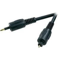SpeaKa Professional Optical plug 3.5mm to Toslink plug (ODT) Optical Digital Audio Cable