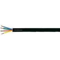 speaker cable 2 x 4 mm black vandamme 268 545 000 sold per metre