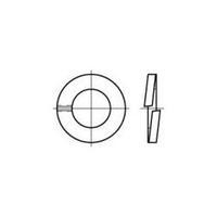 Split lock rings Inside diameter: 8.1 mm DIN 127 Spring steel hot-dip galvanized 100 pc(s) TOOLCRAFT 105732