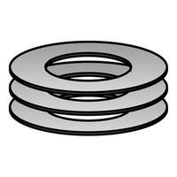 Spacer set 50 x 8.1 x 30 mm