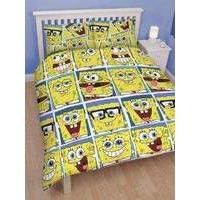 Spongebob \'Framed\' Double Rotary Duvet and Pillowcase Set