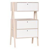 SPOT CHEST OF THREE DRAWERS in Acacia