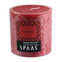 Spaas Strawberry & Forest Fruits Pillar Candle Medium