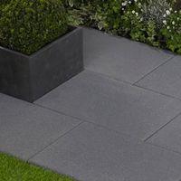 Speckled Anthracite Lisse Paving Slab (L)600 (W)400mm Pack of 32