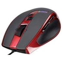 speedlink kudos rs 5700dpi laser usb gaming mouse redblack sl 6398 rd