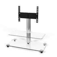 spectral floor qx1211 aluminium clear glass tv stand