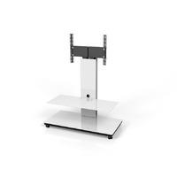 Spectral TRAY PX701 White Gloss Glass 1 Shelf TV Stand