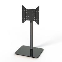 Spectral Just-Racks TV600 Aluminium / Black Glass TV Stand