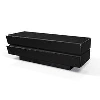 spectral brick br1502 gloss black tv cabinet