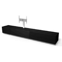 spectral cocoon co1001 gloss black tv cabinet w tv bracket