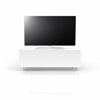 Spectral Just-Racks JRL1100S-SL Gloss White TV Cabinet w/ Drawer